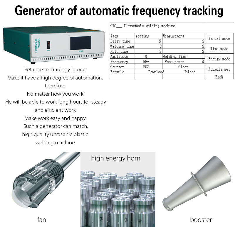 Ultrasonic Easy Plastic Welding Machine