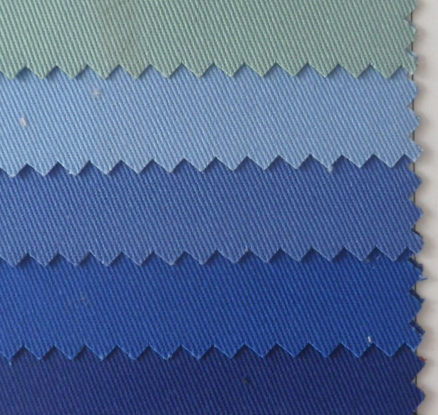 CVC 240GSM Polyeter Cotton Twill Workwear Fabric