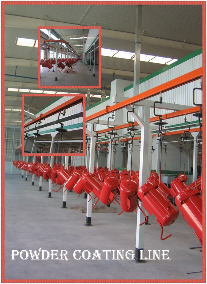 Fast Color Changing Powder Coating Line