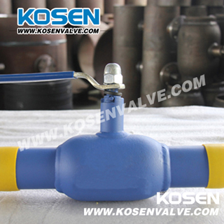 Worm Gear Full Welded Ball Valve (Q367F)