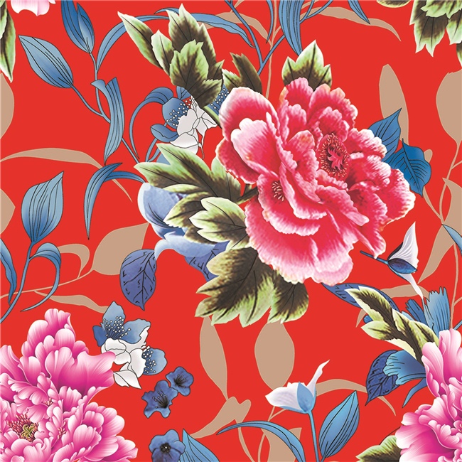 Ranie Cotton Fabric Printed for Garment (DSC-517)