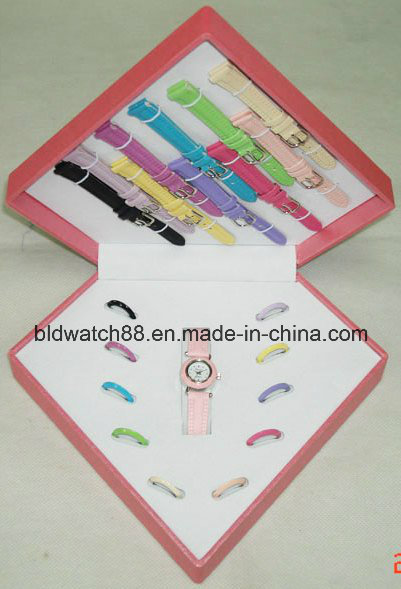 Gift Set with Changeable Straps with Jewellry Set