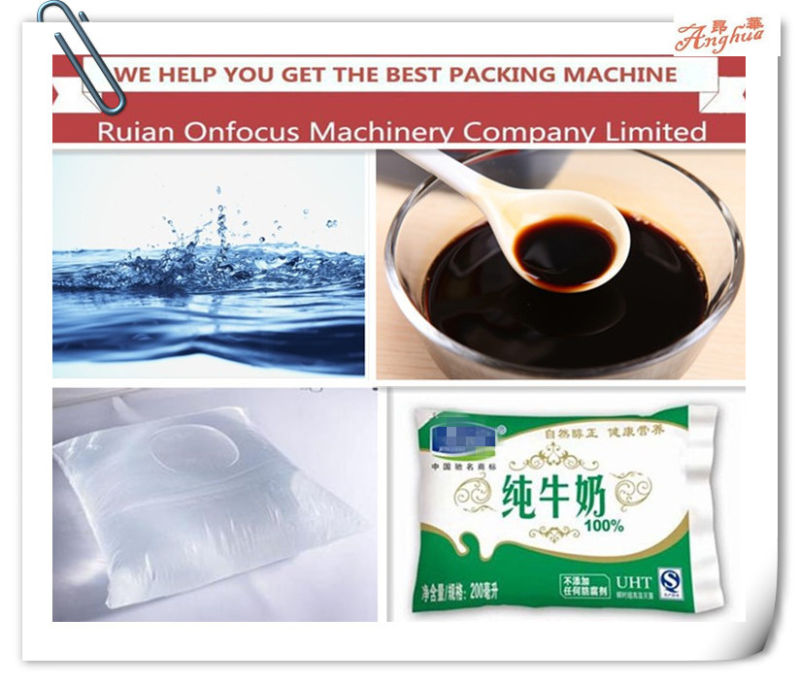 Vertical Pouch Package Machine 10ml-100ml Water Filling Machine