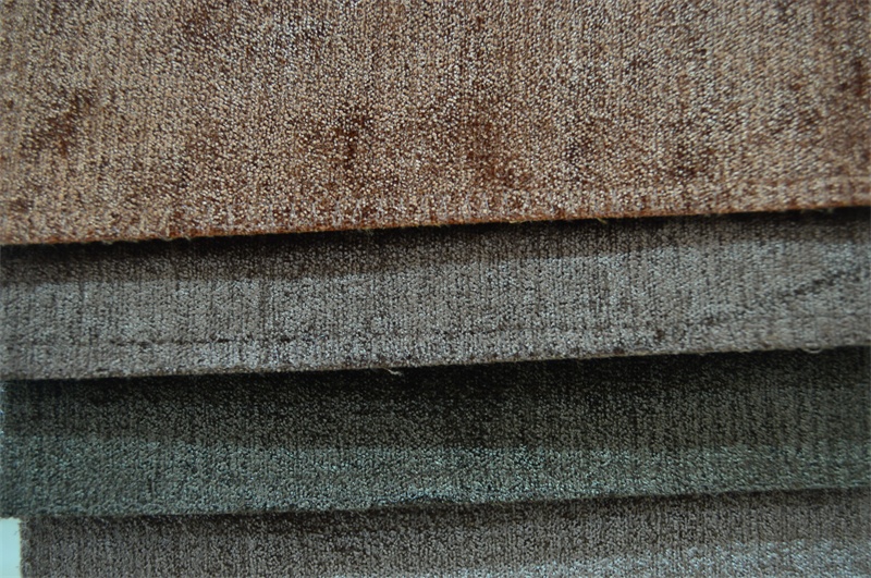 Plain Chenille Fabric for Sofa Packing in Rolls (EDM0159)