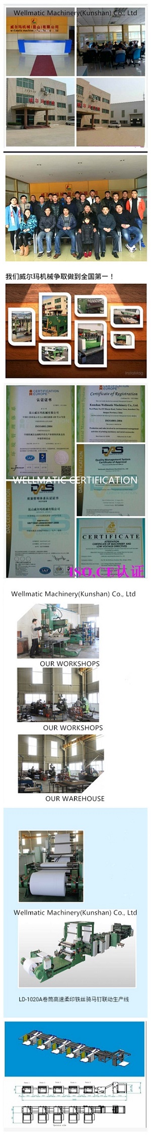 Full Automatic Flexographic Ruling Exercise Book Making Machine