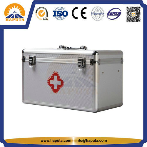 Waterproof First Aid Cases Aluminium Emergency Medical Case