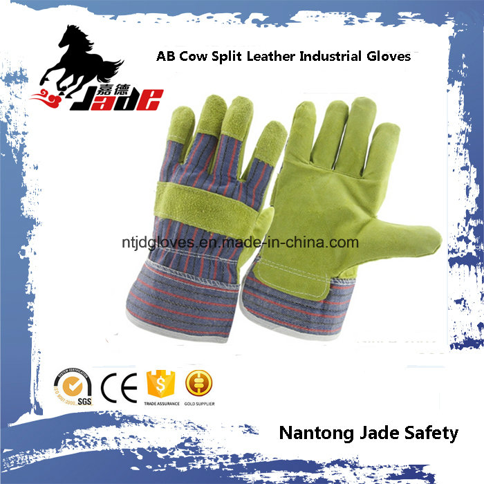 Industrial Safety Cowhide Split Leather Work Gloves