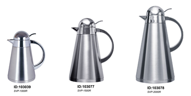 Stainless Steel Double Wall Vacuum Coffee Pot