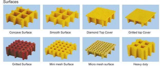 Fiberglass Pultruded Grating, Fiberglass Pultrusion Profile, FRP/GRP I Beam Grating