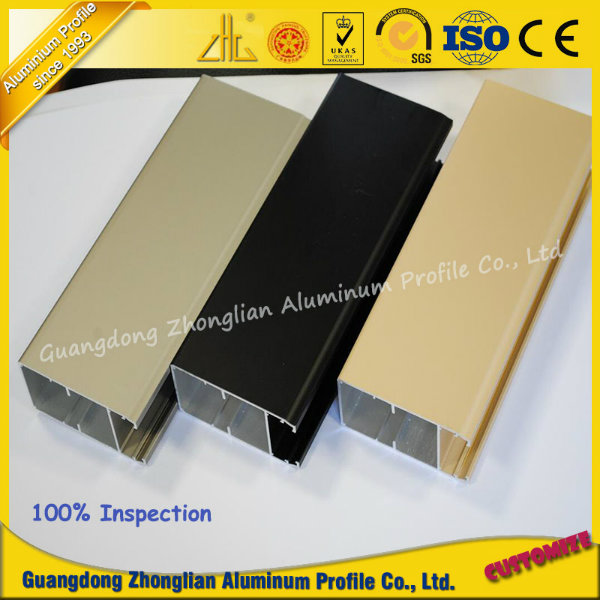 New Product Aluminium Extrusion Profile Matt Electrophoresis