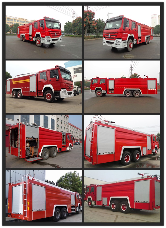 China Manufacture New Rescue Foam and Water Tender Fire Truck