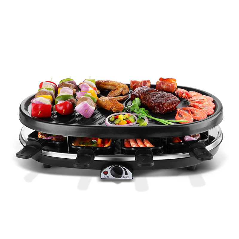 Electric Table Grill with Stone Plate