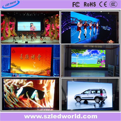 P3, P6 Indoor Rental Full Color Die-Casting LED Display Screen Video for Advertising (CE, RoHS, FCC, CCC)