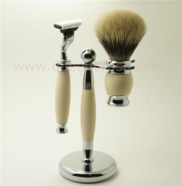 Private Label Goat Hair Shaving Brush Kits