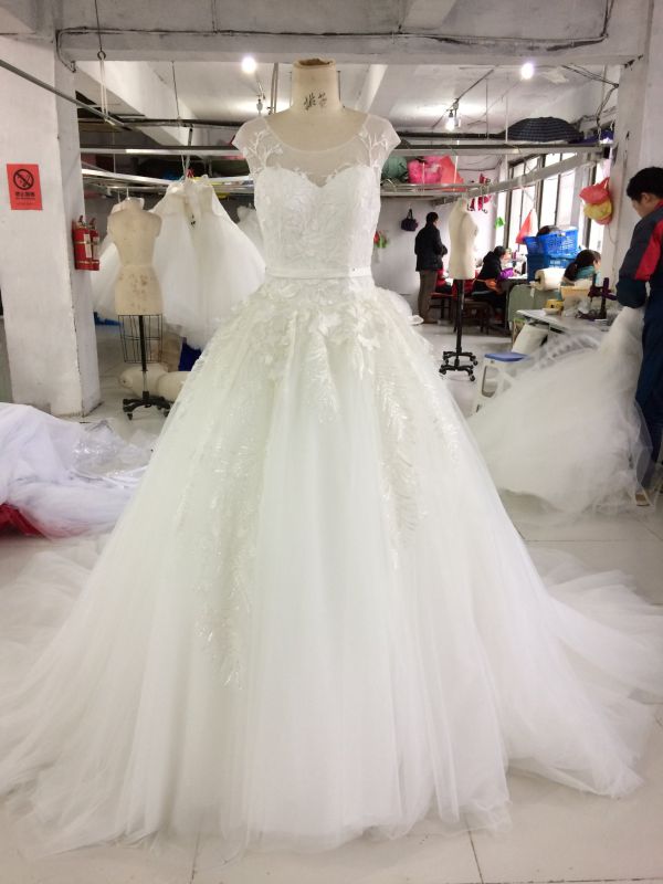 High Quality Princess Ball Gown Wedding Dress