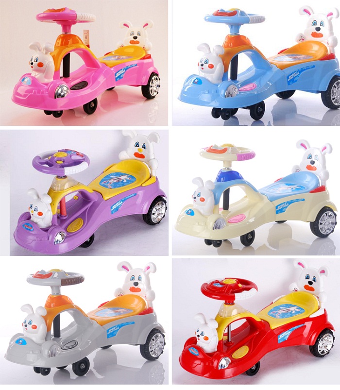 Cheap Kids Swing Car Plasma Car with Big Plastic Seat Wholesale