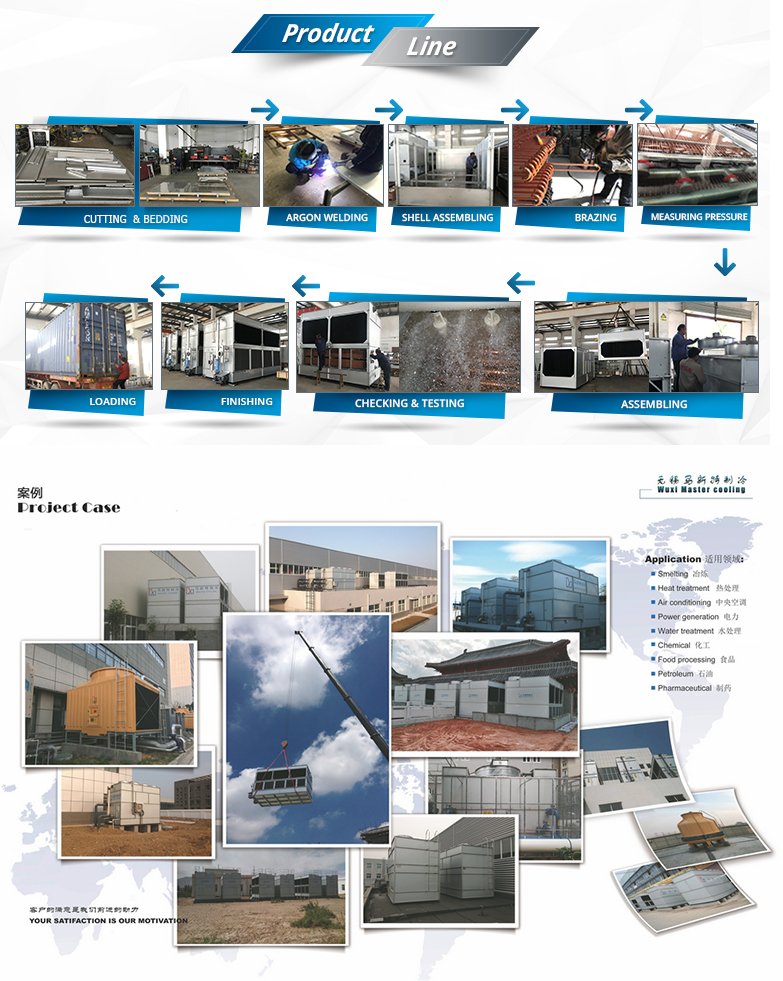 Msthb-280 Cross Flow Cooling Tower High Efficient