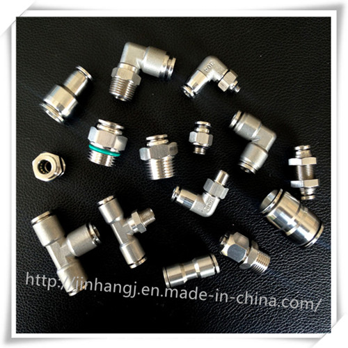 Stainless Steel PU 8 Pneumatic Fittings