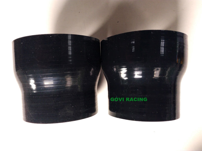 Black Silicone Reducer Hose Tube 63-76mm 2.5''-3'' Neck Universal Turbo