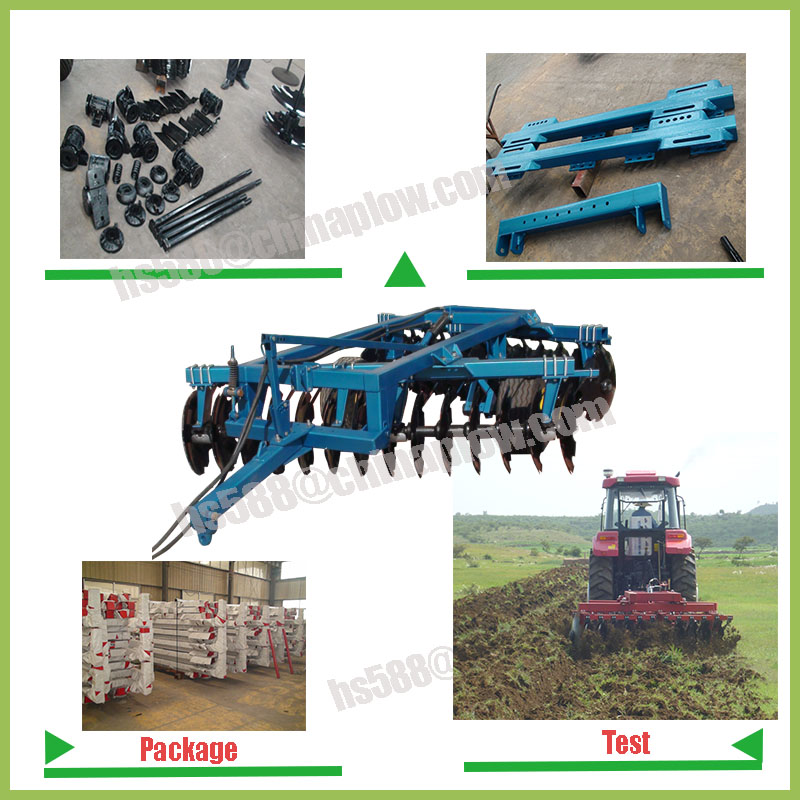 Agricultural Implements Hydraulic Disc Harrow for Yto Tractor