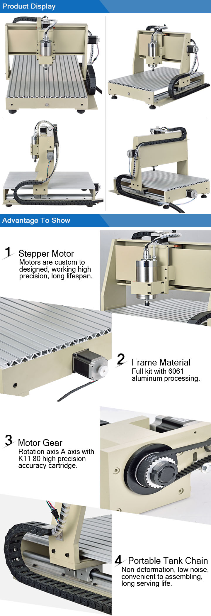 Engraving Machine CNC Machine CNC Router Machine with Ce Approval