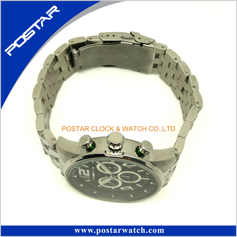 Online Shopping Ce Popular Quartz Watch with 316L Stainless Steel Band