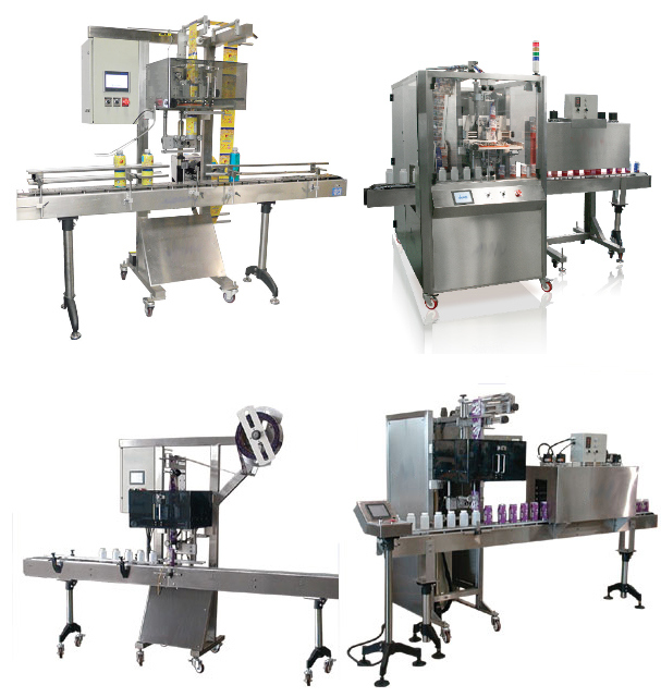 Automatic Sleeve Labeling / Label Shrinking Machine