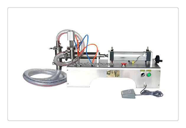 Hand Operated Water Bottle Oil Filling Machine