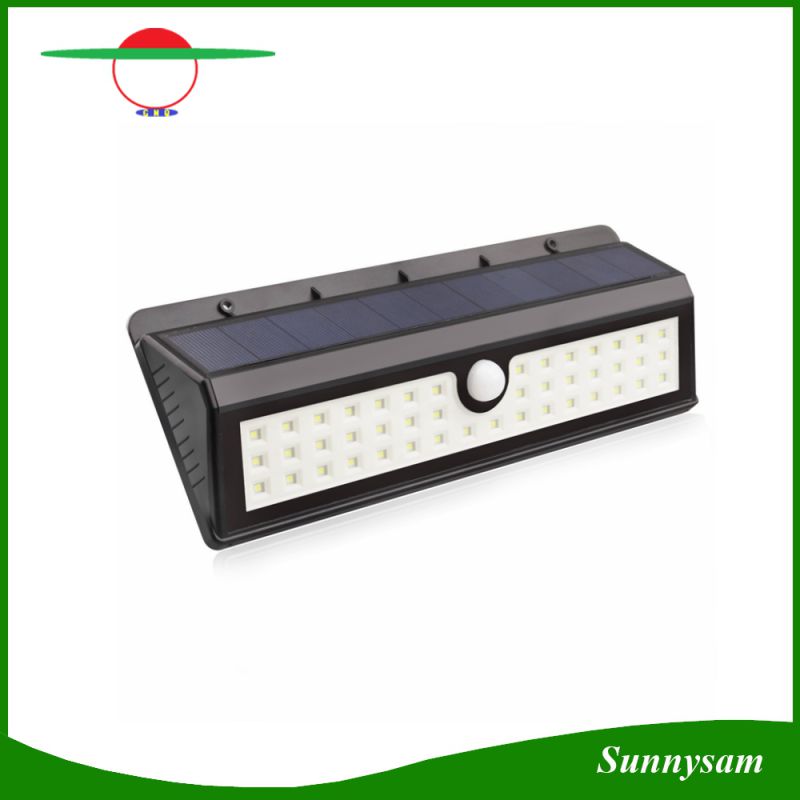 44 LED New Design Motion Sensor Garden Outdoor Solar LED Wall Light