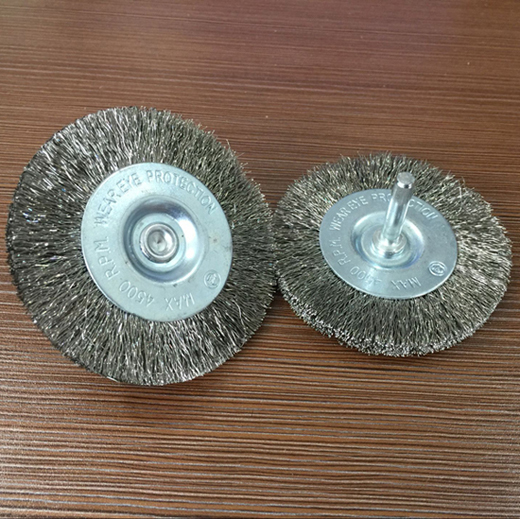 Steel Wire Polishing Wheel Brush with 6mm Shank (YY-232)