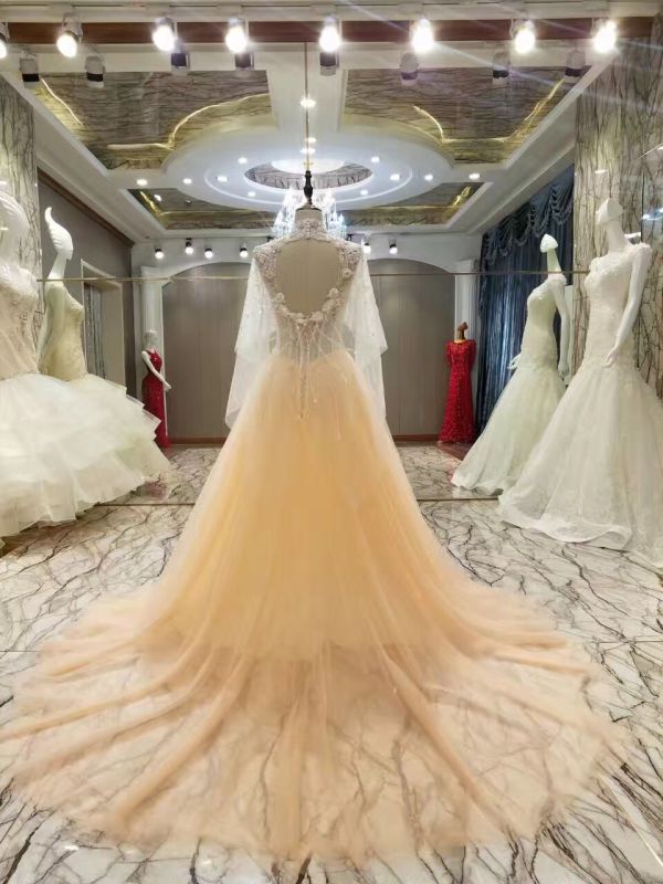 New Arrival 2017 Multi-Color Arabic Marriage Wedding Dresses