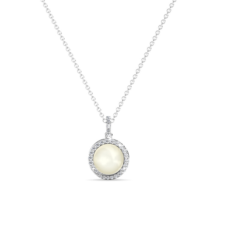 Destiny Jewellery Crystal From Swarovski Francisca Pearl Pendant & Necklace