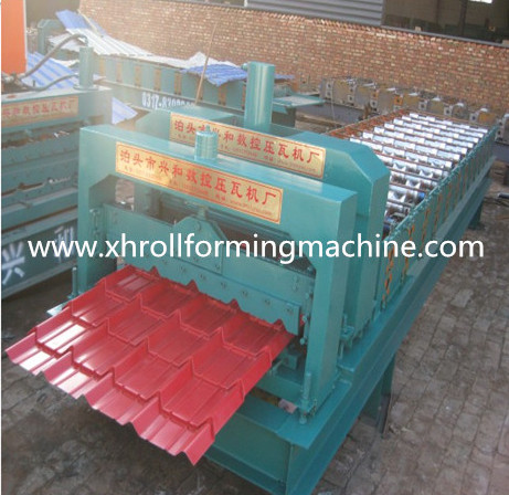 Smooth Glazed Roll Tile Forming Machine