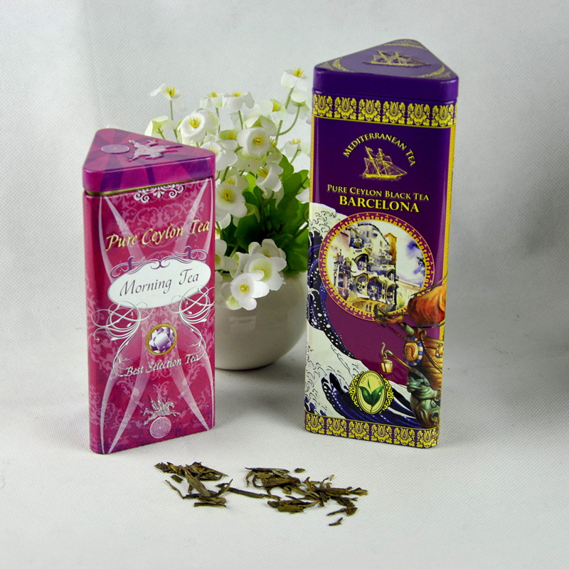 China Factory Wholesale Airtight Metal Boxes Tea Tins Tea Tin