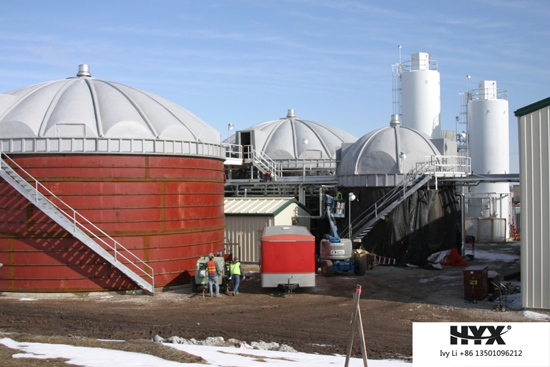 Fiberglass Tanks Made on Site