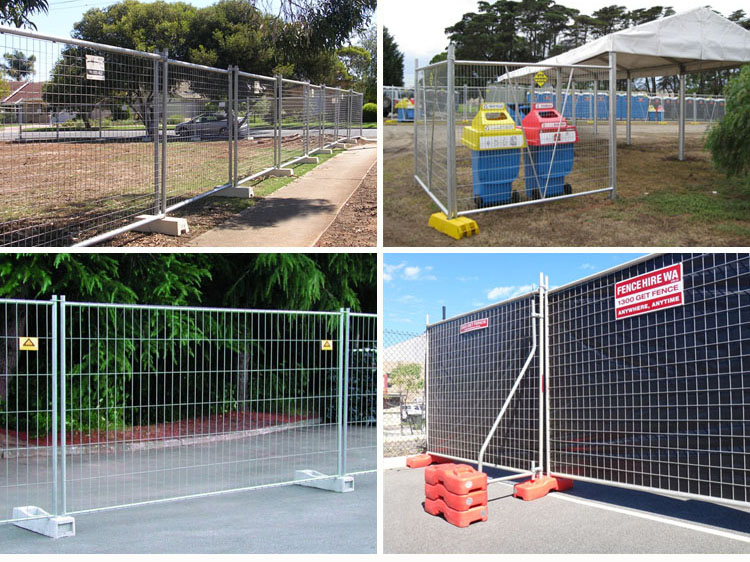 China Factory Hot-Dipped Galvanized Australia Temporary Fence for Sale