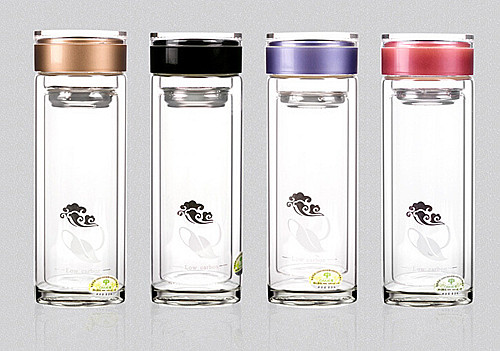 10oz 300ml Glass Straight Cup Customized Glass Cup Glass Water Bottle