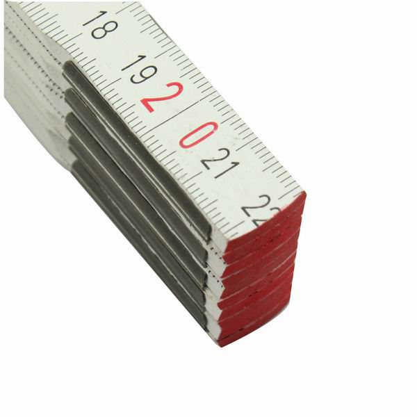 German Type Beech Wooden Ruler 2 Meter 10 Folds Mte4002