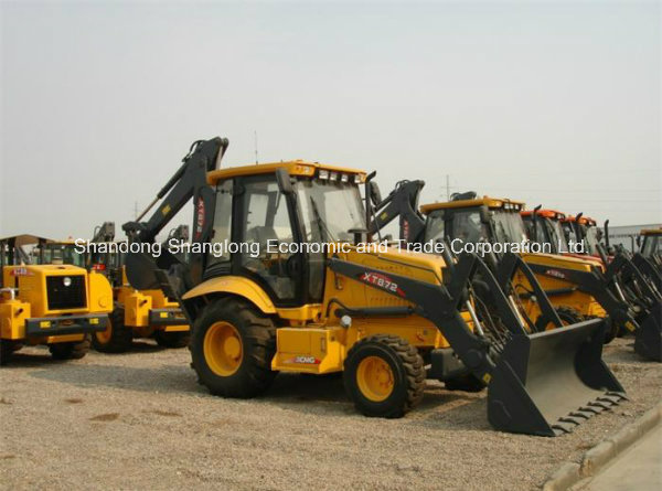 World Famous XCMG Earth Moving Machine 4WD Backhoe Loader