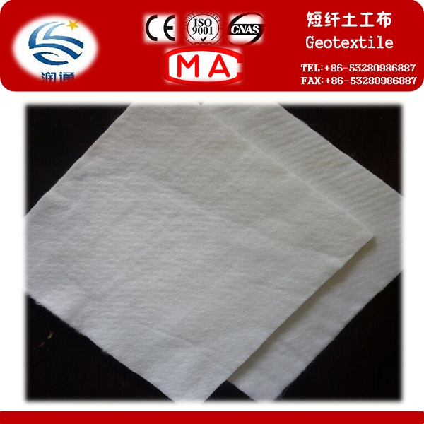 Short Fiber Needle Punched Nonwoven Geotextiles