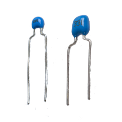 Blue High Voltage Radial Multilayer Ceramic Capacitor