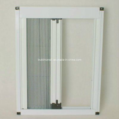 Retractable Pleated Fly Screen Window