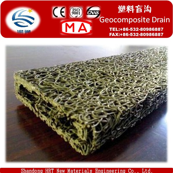 Geocomposite Drain Used in Drainage Project Construction, Blind Drain