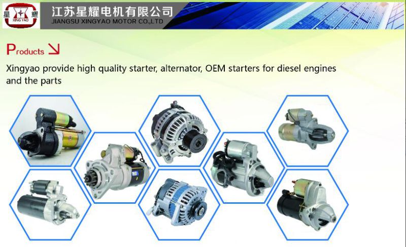 24V 7.5kw Delco 39mt Cummins Diesel Engine Starter Chinese Manufacture