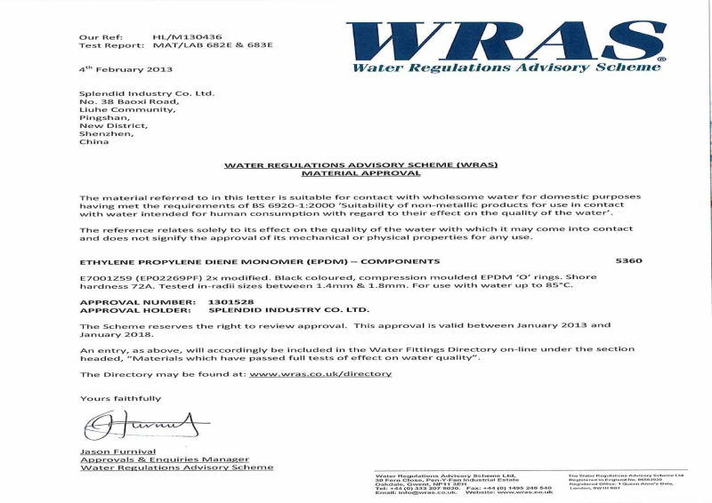 Rubber Sealing O Ring with SGS Certificate