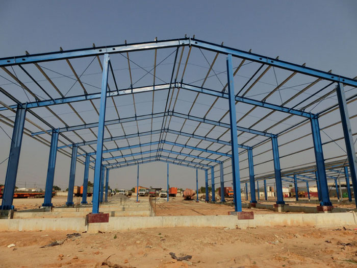 Abu Dhabi Prefabricated Steel Structure Warehouse
