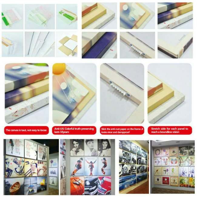 High Quality Home Goods Acrylic Frameless Painting