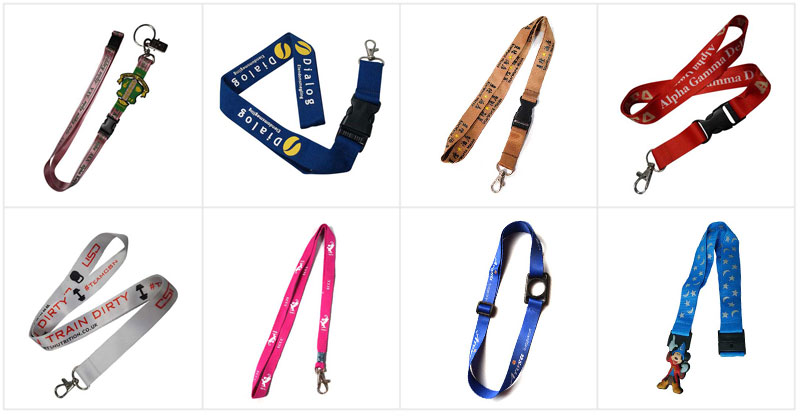 Custom Polyester Lanyard with Printing Logo