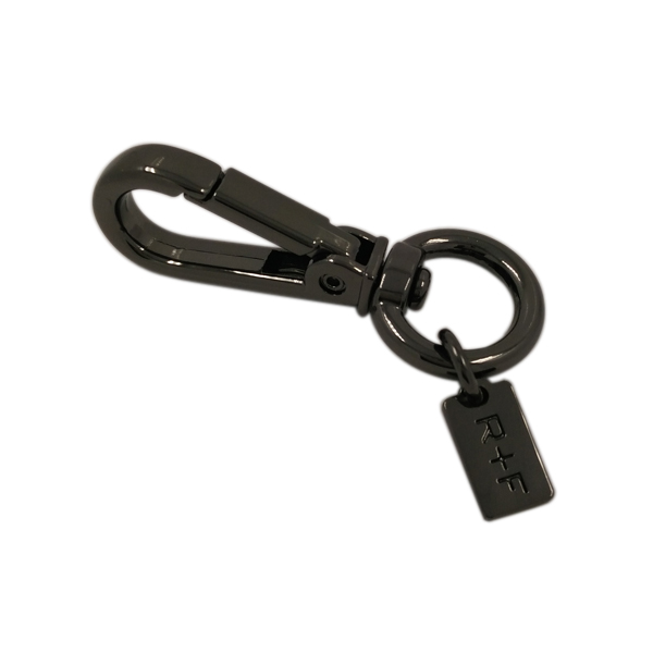 Promotional Sale Gun Metal Snap Hook with Tag