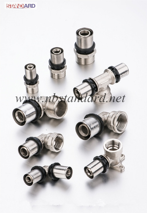 Brass Press Pex Fittings Without Plated